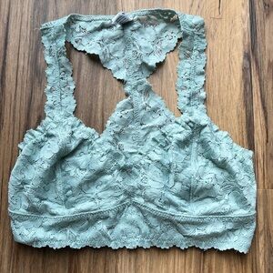 Lace Green Bralette